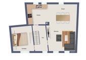 Haus 1 - Obergeschoss - 