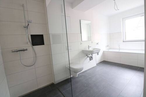 Badezimmer - Etagenwohnung mit 88,60 m² in Bad Doberan zur Miete