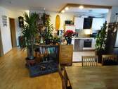 Wohn- Essbereich - Moderne Erdgeschosswohnung mit Garten in Zapfendorf