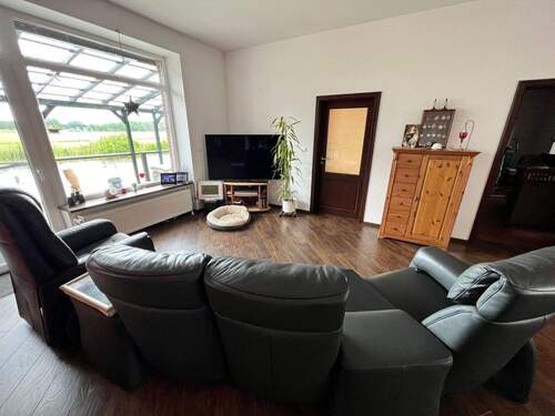 Wohnzimmer mit Seeblick - 