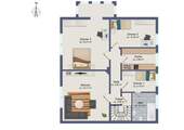 Grundriss Obergeschoss - 