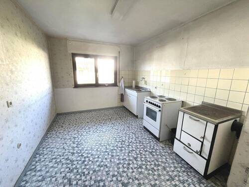 Küche mit Holzfeuerung - 