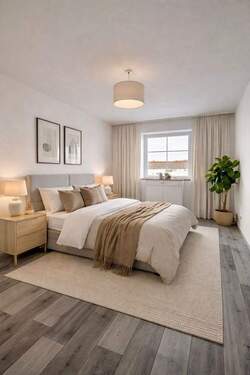 Wohnbeispiel KI generiert - 2 Zimmer Etagenwohnung zum Kaufen in Obergünzburg