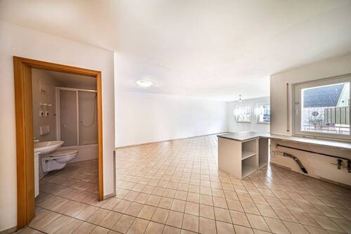 Wohn - Essbereich 1.jpg - 2 Zimmer Etagenwohnung in Welzheim