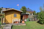 Gartenhaus mit Schuppen - 
