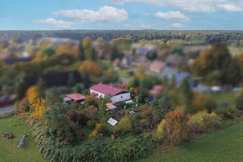 Außenansicht Nordost - Einfamilienhaus in Mirow zum Kaufen