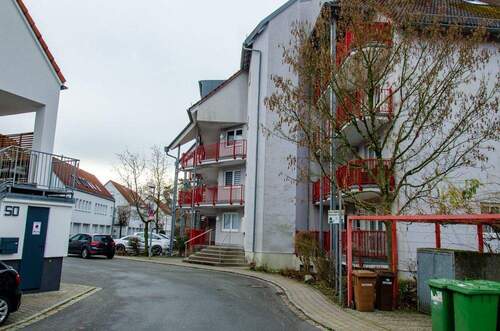 Zugang zur Wohnanlage - 