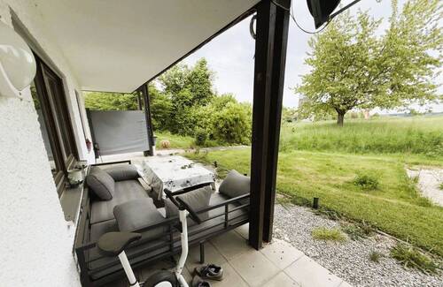 Terrasse im UG. - 