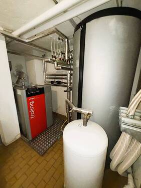 Moderne Pellet-Heizung - 