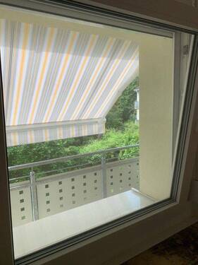 Balkon mit Markise - 