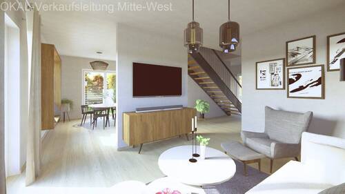 Wohnbeispiel Wohnbereich - 5 Zimmer Einfamilienhaus in Glashütten