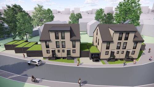 Außenansicht IIII - Doppelhaushälfte mit 168,50 m² in Bühl zum Kaufen