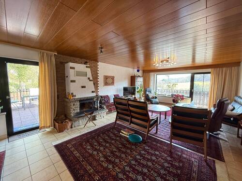 Wohnzimmer 1. OG - Mehrfamilienhaus, Wohnhaus mit 205,00 m² in Niederkirchen zum Kaufen