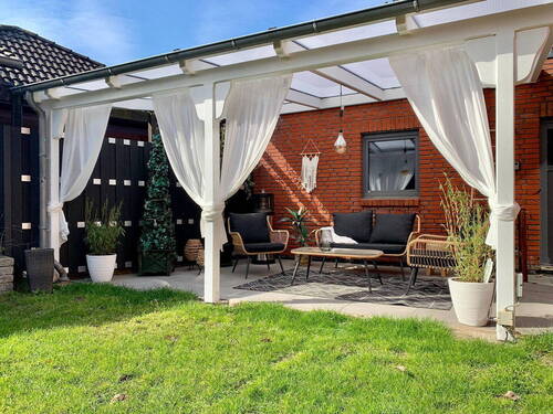 Hintere Terrasse - überdacht - 