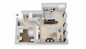 Ansicht Grundriss - 