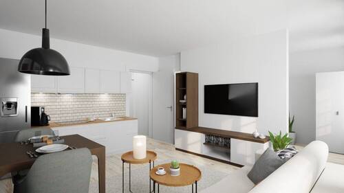 Ansicht Wohnküche - 2 Zimmer Etagenwohnung zum Kaufen in Nördlingen