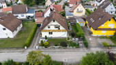 Vogelperspektive - 1 Zimmer Mehrfamilienhaus, Wohnhaus in Dentlein am Forst