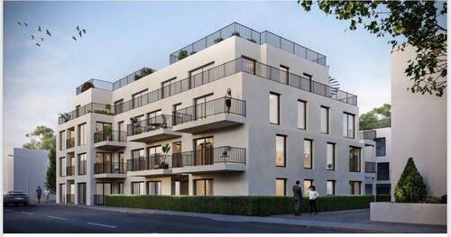 Hausansicht1 - Exklusive 3 Zim -Penthouse Ihr neues Eigentum ab 2027 in 65936 Frankfurt