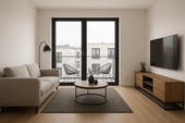 Wohnzimmer - 3 Zimmer Etagenwohnung in Frankfurt am Main