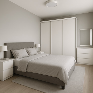 Schlafzimmer - Etagenwohnung mit 83,80 m² in Frankfurt am Main zum Kaufen