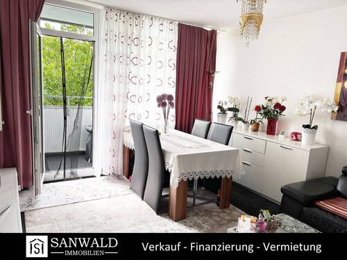 Bild 1 - Attraktive 3,5 Zimmer mit Balkon und Aufzug