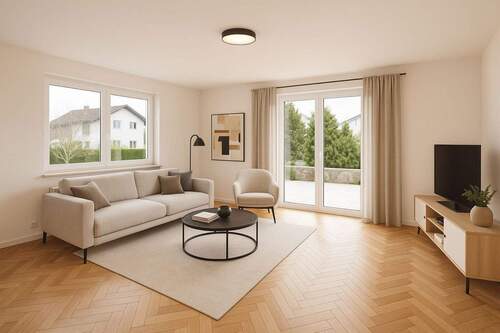 Wohnzimmer Staging - 
