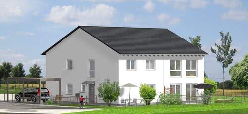 Visualisierung 2 (Abbildung ähnlich) - 5 Zimmer Doppelhaushälfte zum Kaufen in Burgthann