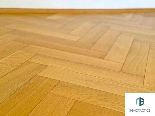 Detailaufnahme Parkettboden - 