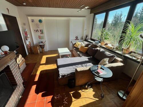 Wohnzimmer mit Kamin - 