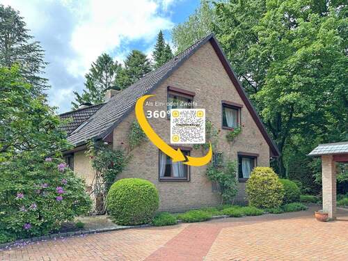 Hausansicht - Als Ein- oder Zweifamilienhaus nutzbar