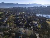 Blick nach Süden - Herzlich willkommen in Seehausen am Staffelsee