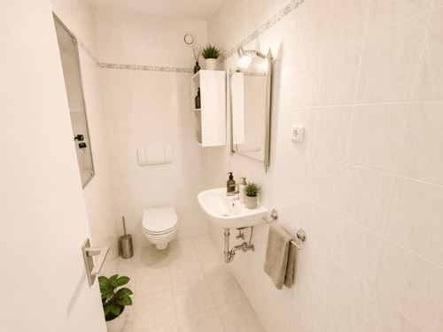 Gäste WC - 3 Zimmer Etagenwohnung in München