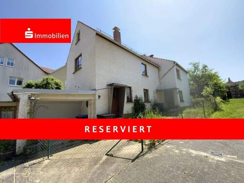 Seitenansicht - Modernisierungsbedürftiges Einfamilienhaus nahe Rudolstadt!