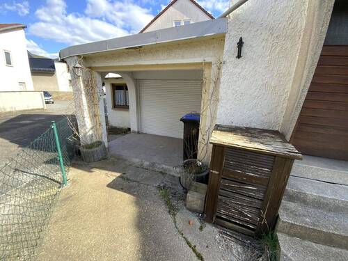 überdachte Sitzecke - 