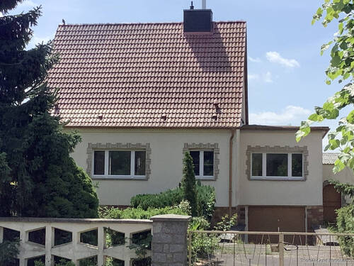 Anbau mit Tiefgarage - 