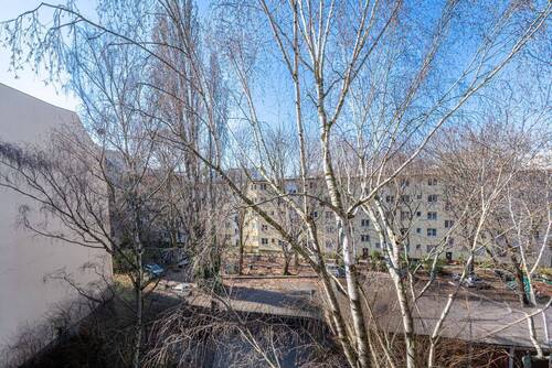 Ausblick vom Balkon - 1 Zimmer Etagenwohnung in Berlin