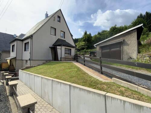 Seitenansicht - 4 Zimmer Einfamilienhaus in Gräfenthal