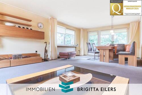 1 - Ohne Käuferprovision: Wie im eigenen Haus - Gepflegte Wohnung im 2-Parteien-Wohnhaus in Achim-Uesen