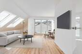 Wohnbereich - 3 Zimmer Etagenwohnung zur Miete in Leiwen