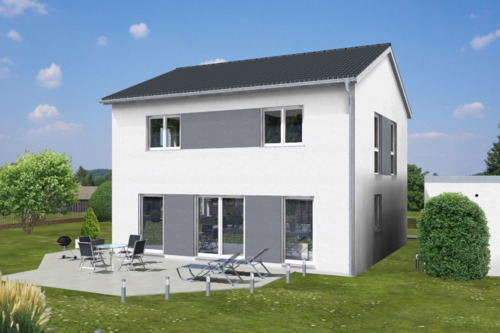 Garten Giebel Ost 3 zu 2.png - 5 Zimmer Einfamilienhaus zum Kaufen in Altdorf bei Nürnberg