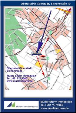 Oberursel Eichenstraße 19 01 Lageplan 2.jpg - 3 Zimmer Etagenwohnung in Oberursel
