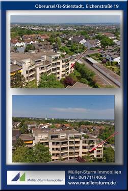 Oberursel Eichenstraße 19 02 Ansicht Hinten 1.jpg - Etagenwohnung mit 100,00 m&sup2; in Oberursel zur Miete