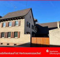 Kippenheim - Ländliches Wohnanwesen mit Werkstattgebäude!