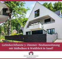 Lichtdurchflutete 3-Zimmer-Neubauwohnung mit Südbalkon & Waldblick in Sasel! - Hamburg / Sasel