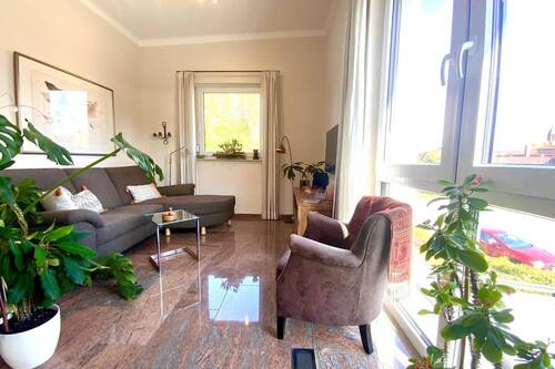 Gemütlicher Sitzbereich - Etagenwohnung mit 105,00 m&sup2; in Lübeck zum Kaufen