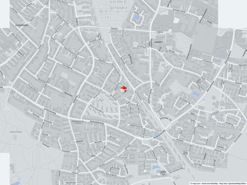 Geolyzer Kartenausschnitt - 