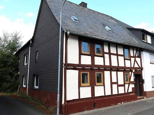 Straßenansicht seitlich - 7 Zimmer Einfamilienhaus zum Kaufen in Greifenstein