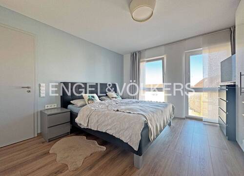 Schlafzimmer - Etagenwohnung mit 96,30 m&sup2; in Friedberg (Hessen) zum Kaufen