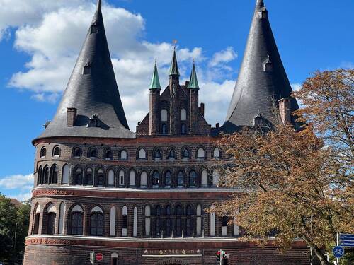 Blick auf das Holstentor - 