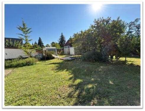 Blick in den Garten - Einfamilienhaus mit 75,00 m&sup2; in Zeuthen zum Kaufen